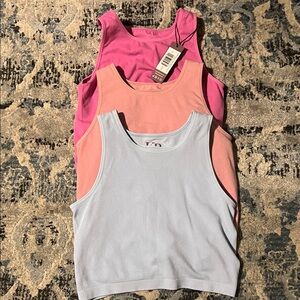 Bundle of THREE kindred bravely sublime bamboo nursing & maternity longline bras